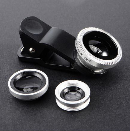 Obiettivi: 3 in 1 Clip-Kamera-Objektiv – Nuovo e nell'imballaggio originale da Liestal venduto da OMAROSHOP