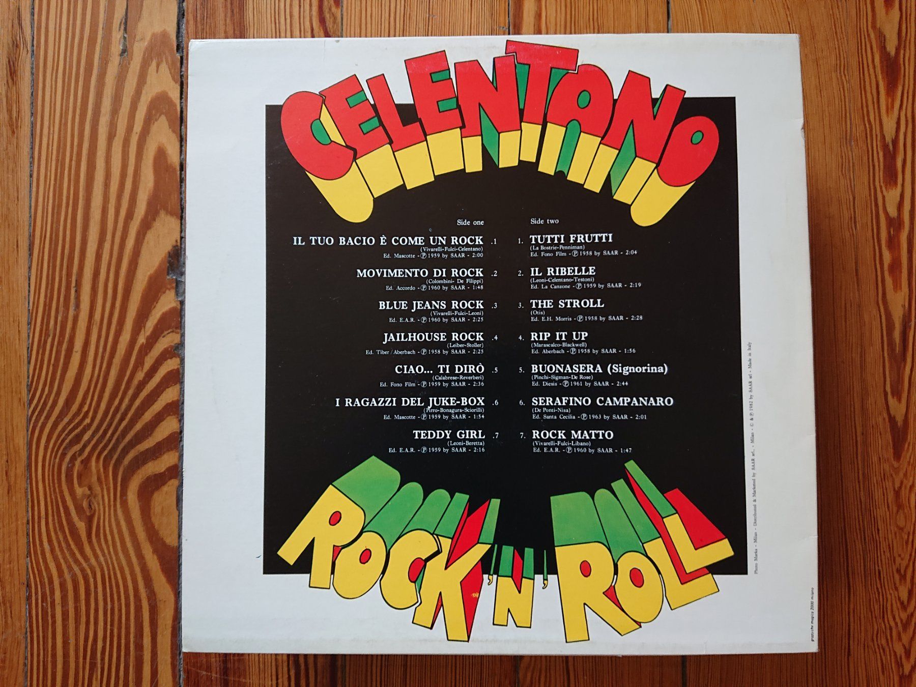Dischi in vinile: ADRIANO CELENTANO - Rock 'N' Roll (LP) – Usato da Genève venduto da othhei 2