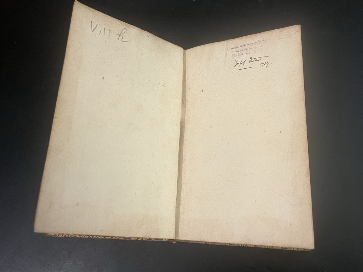 Bücher: Antikes Buch 1750 Rarität – Gebraucht aus Wiesenberg von swissantik 2