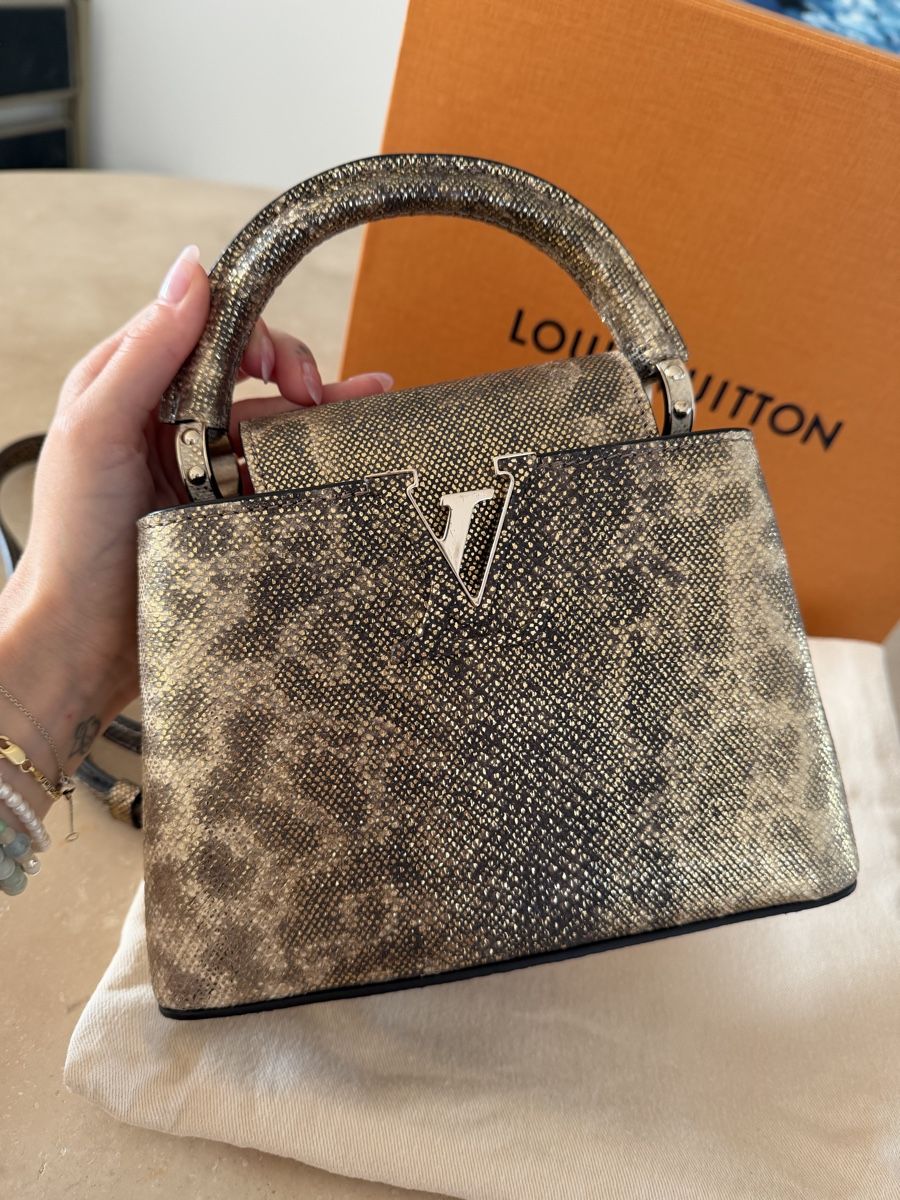 Louis Vuitton Taschen: Louis Vuitton Capucines Mini Karung Exotic ✨ – Neu (gemäss Beschreibung) aus Oberburg von Cheysirius_96 4