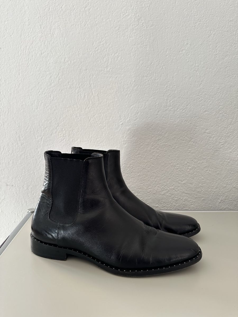 Saint Laurent Scarpe da uomo: Saint Laurent Montaigne Chelsea boots – Usato da Orselina venduto da GIONALERIPO
