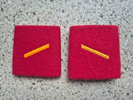 Gradabzeichen Patten Set Soldat Rettungstruppen