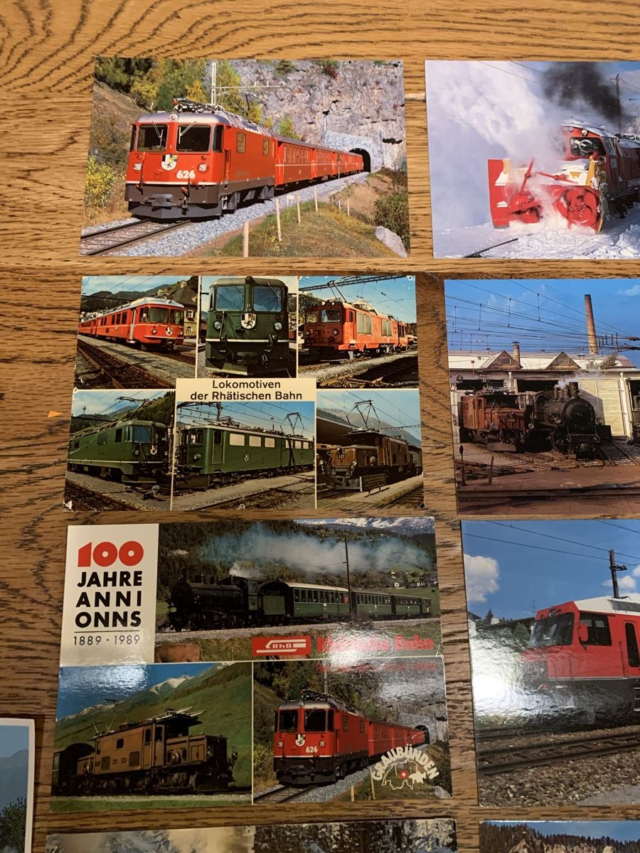 Bemo Trains électriques: Post-Ansichtskarten RhB Set2, Bemo – D'occasion à Winden par EmilNeu 7