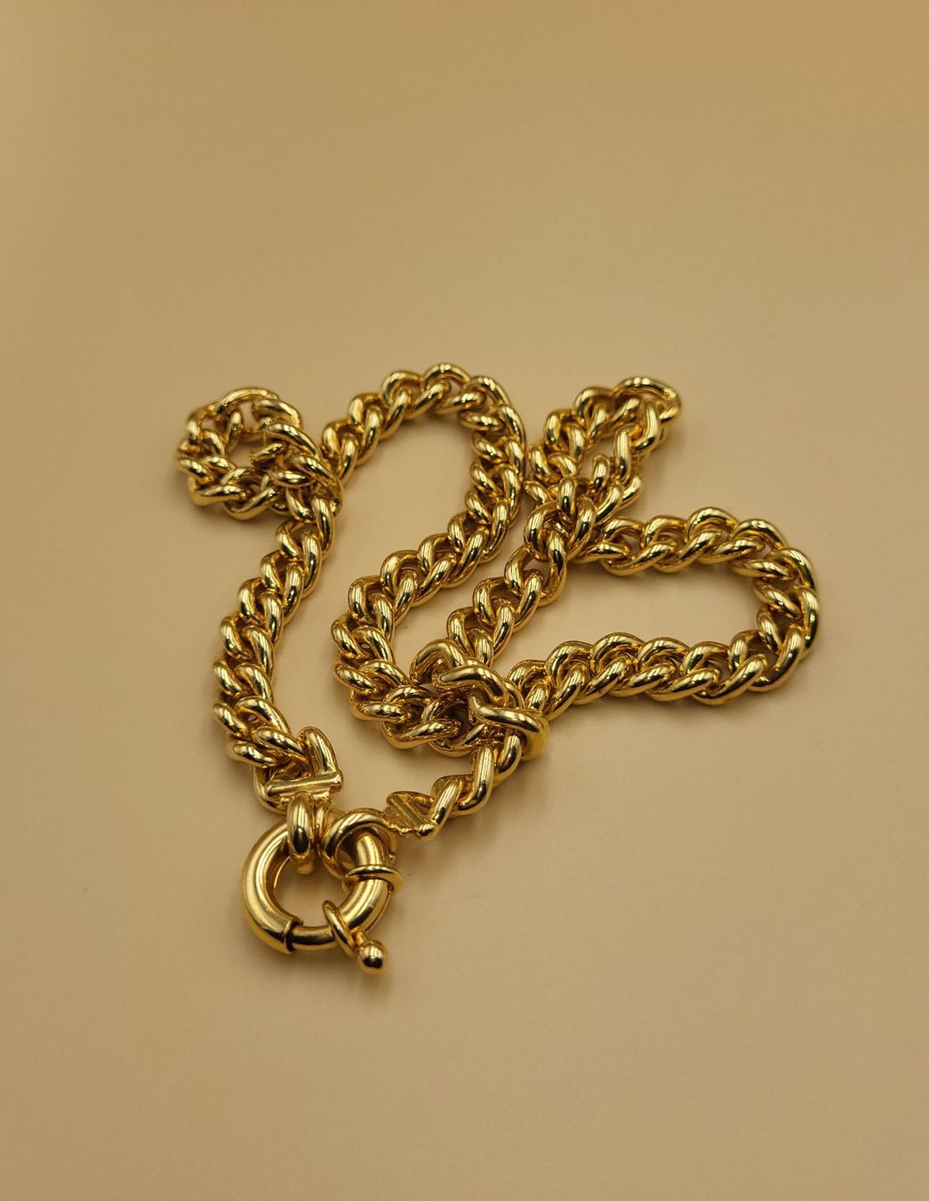 Catenine: Elegantes Goldige Massiv Kette – Usato da Wald ZH venduto da SwissPawnshop 2