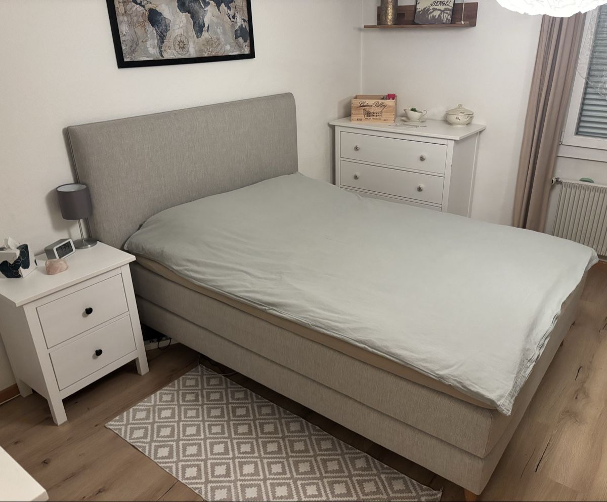 Livique Betten: Boxspringbett Bela 140x200 – Neu (gemäss Beschreibung) aus Steffisburg von mel_nqy9
