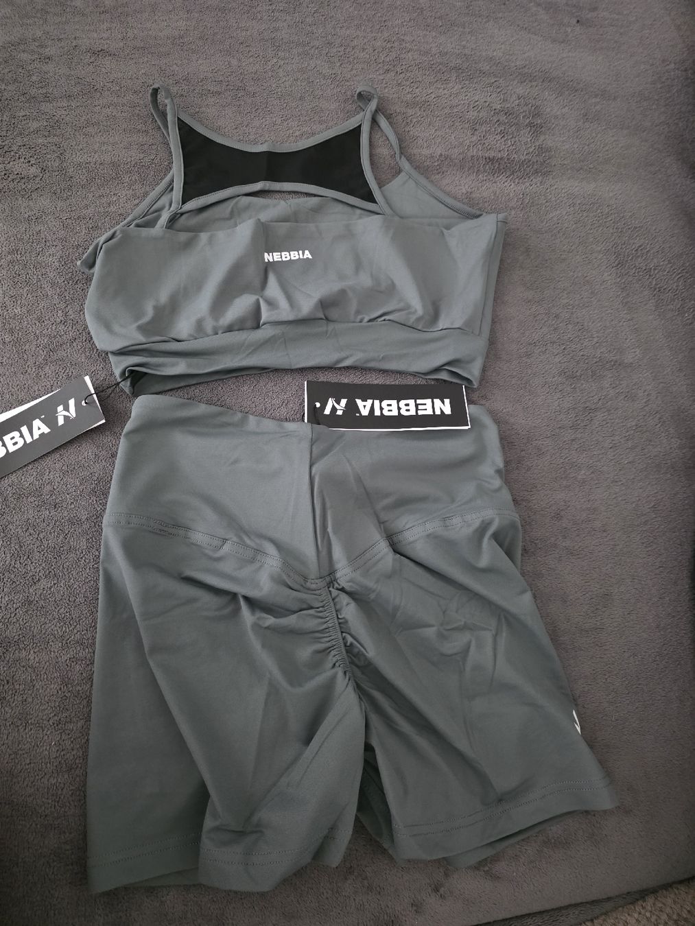 Tops: NEBBIA TOP UND KURZE HOSE FARB GREY L – Neu und originalverpackt aus Reitnau von cuorematto01 1