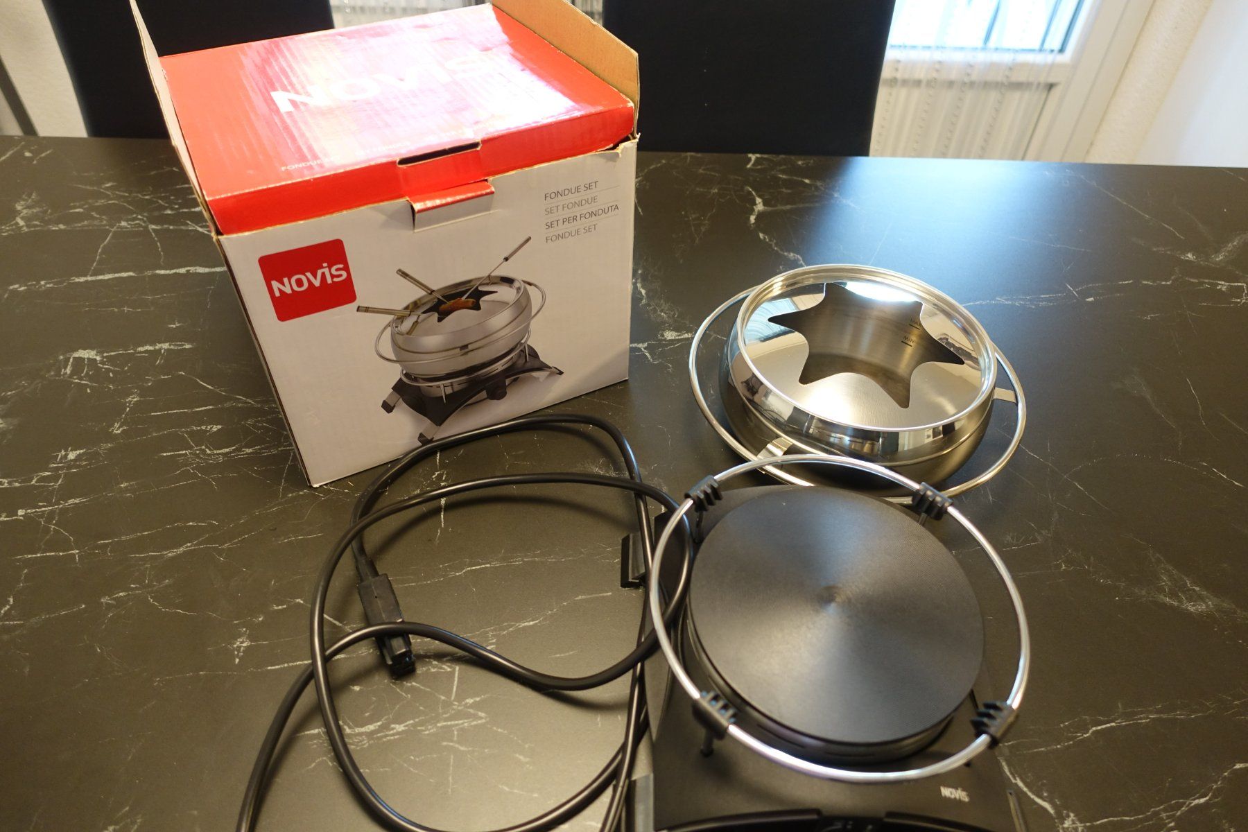 Novis Appareils de cuisine: Fondue-Set NOVIS – D'occasion à Belp par Mazarron58