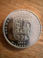 Münze 5 Euro 1997 Trondheim Münze Medaille