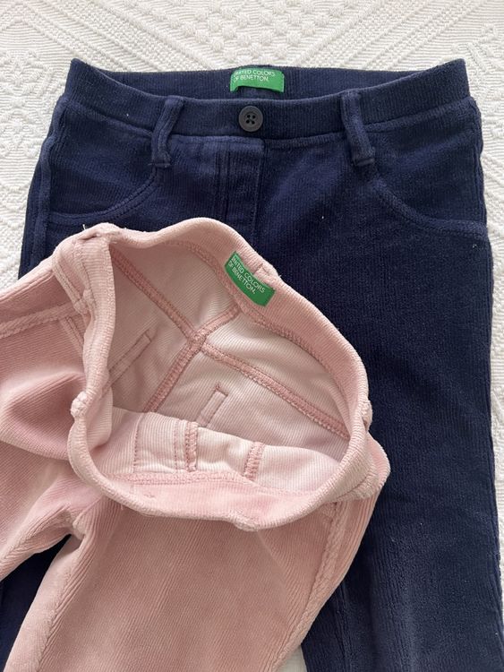 Benetton Lotti & Set di vestiti: Lot de 2 pantalons rose/bleu 110cm – Usato da Romanel-sur-Lausanne venduto da RitaPereira 5