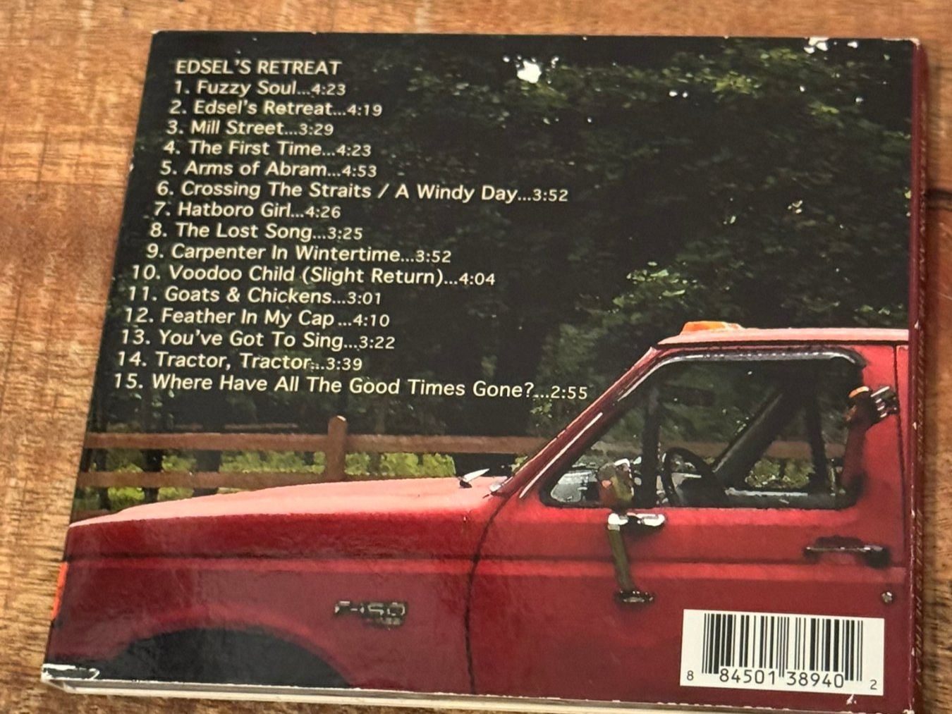 CD: Jeff Wilkinson-The Shutterdogs-Edsel's Retreat CD – Usato da Uhwiesen venduto da mic_kd6g 2