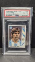 2006 Panini Lionel Messi Sticker NM-MT PSA 8