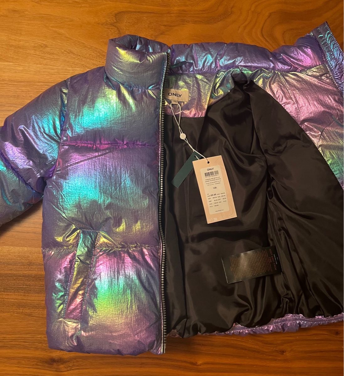 Only Jacken & Mäntel: ONLY Winterjacke irisierend Mädchen Gr. 128 NEU – Neu und originalverpackt aus Wettingen von raf_fr9l 4