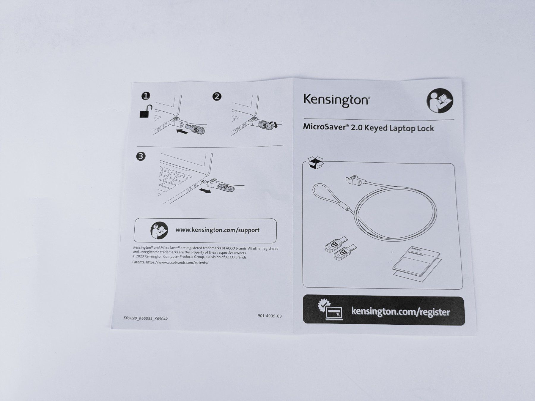 Kensington Lucchetti: KENSINGTON Micro Saver 2.0 Keyed Laptop Lock – Nuovo (secondo la descrizione) da Dintikon venduto da Restwert_Dintikon 7