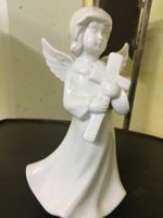 Porzellan-Engel mit Kreuz (1 Schachtel à 2 Stück)