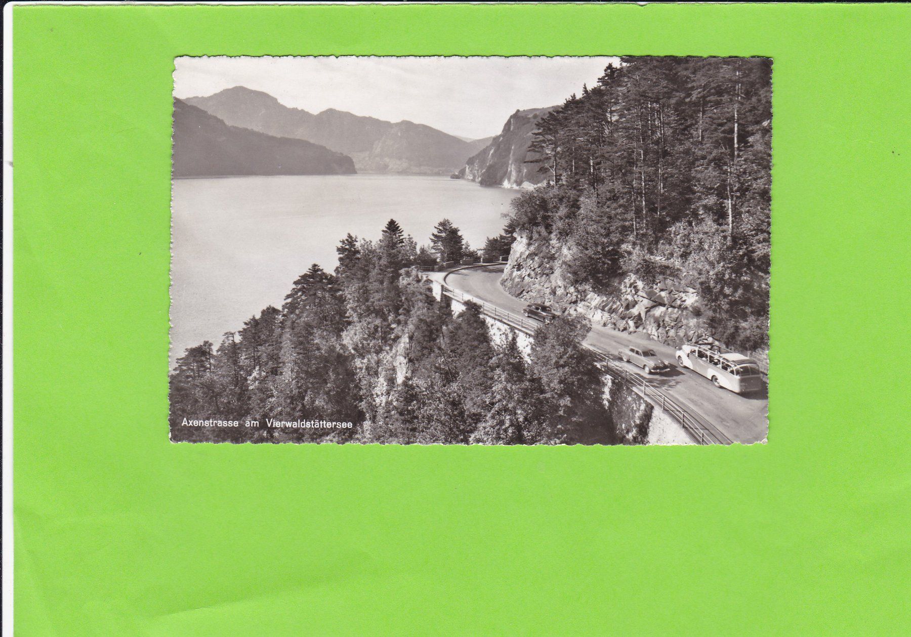 Ansichtskarten: Axenstrasse-Oldtimer – Gebraucht aus St. Peterzell von neckertal