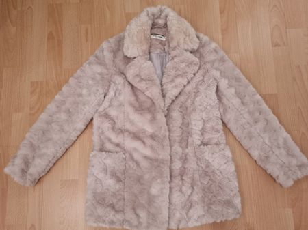 Plüschjacke