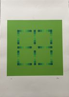 SOMMERAUKTION - Jakob Bill - Serigrafie handsigniert