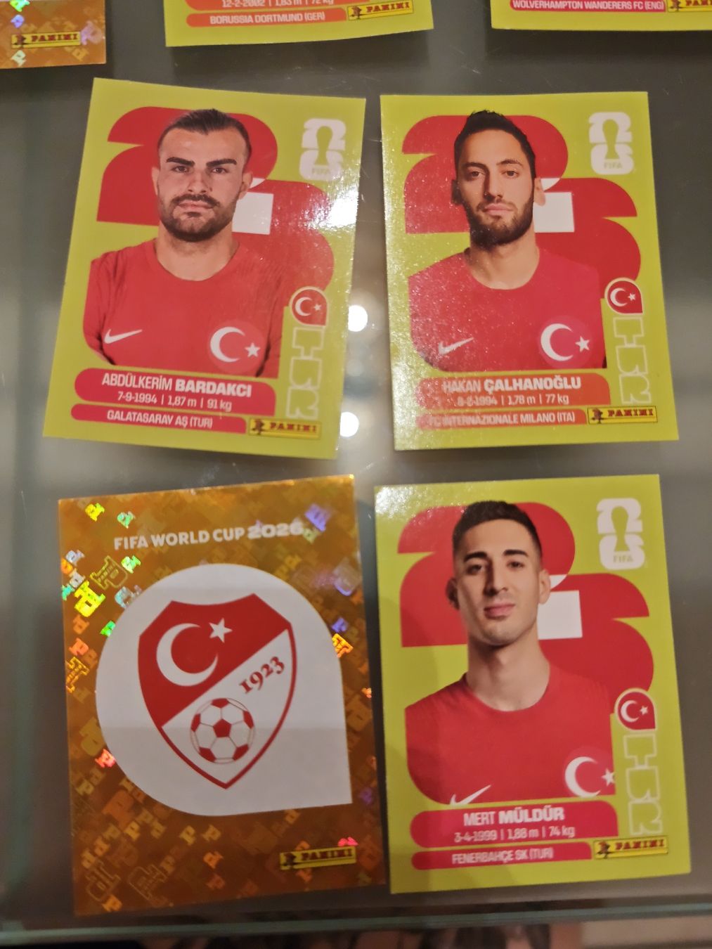Panini Cartes à collectionner: Panini TUR 1,3,5,11 – Neuf (Voir description) à Sulgen par 34j_p6s2 1