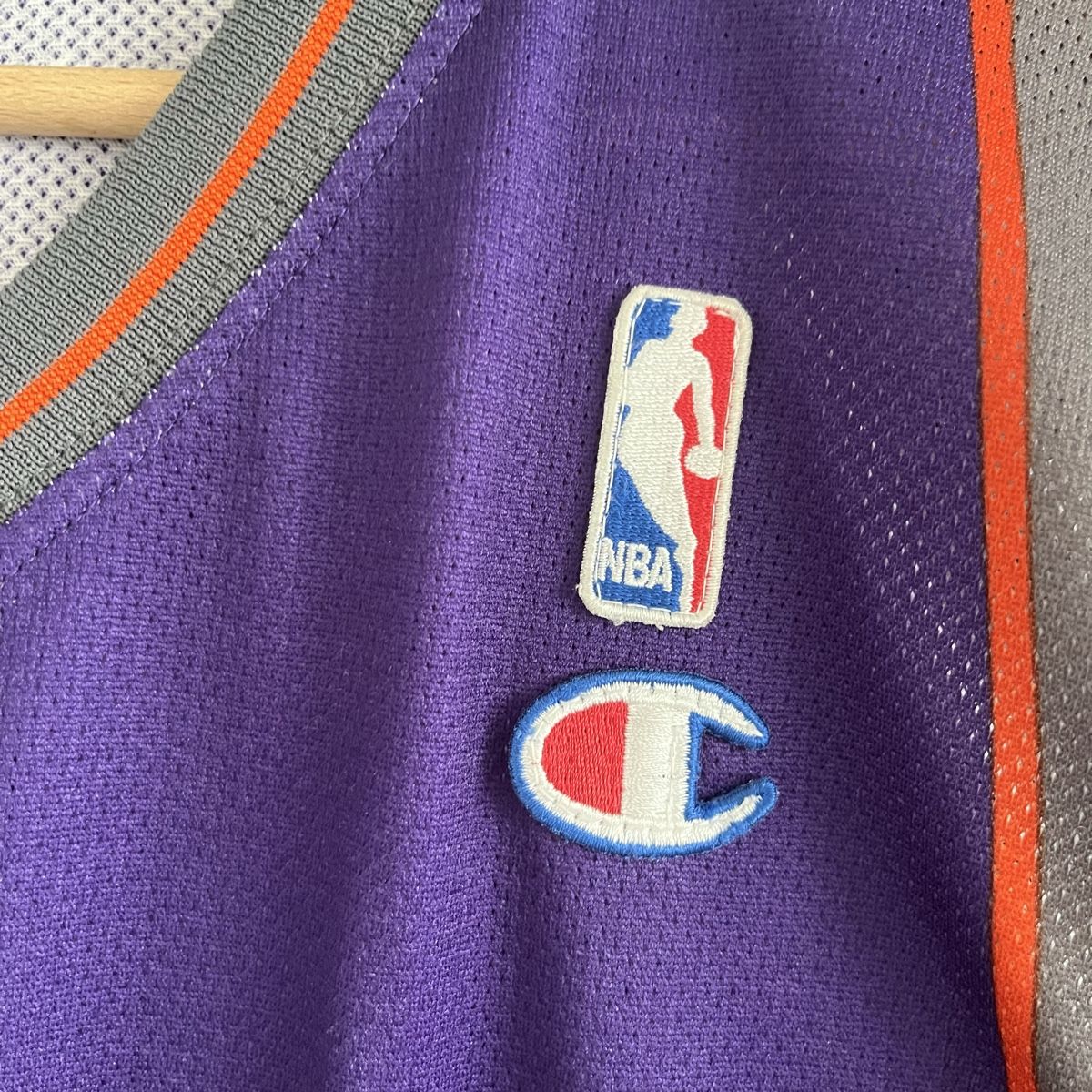 Leibchen & Hosen: Phoenix Suns Trikot Nash Champion L – Gebraucht aus Winterthur von LaBodega 3
