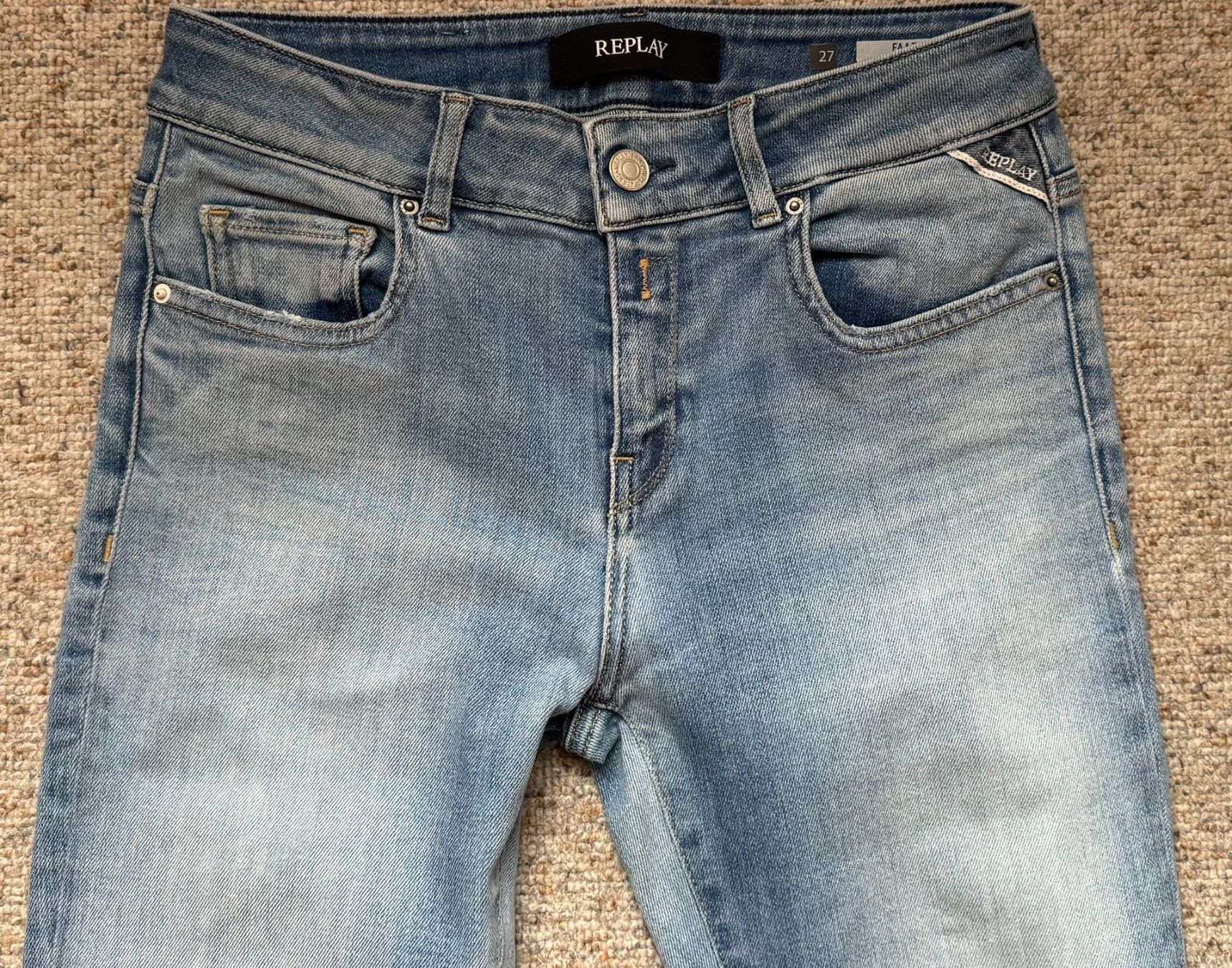 Replay Jeans: Replay Jeans Faaby mit Stretch W27 – Usato da Unterseen venduto da bongmarley 1