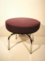 Original CASSINA Design Hocker Vintage Made in Italy Violett
