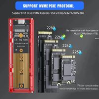 M.2 NVMe External SSD Case Enclosure
