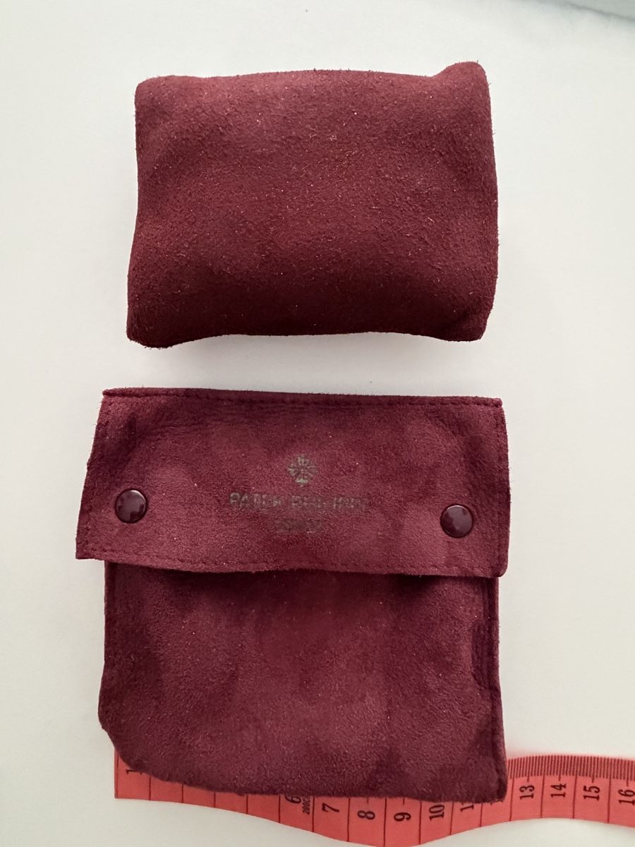 Patek Philippe Borse: Patek philippe watch pouch in leather – Usato da Geneve venduto da allgood2010 2