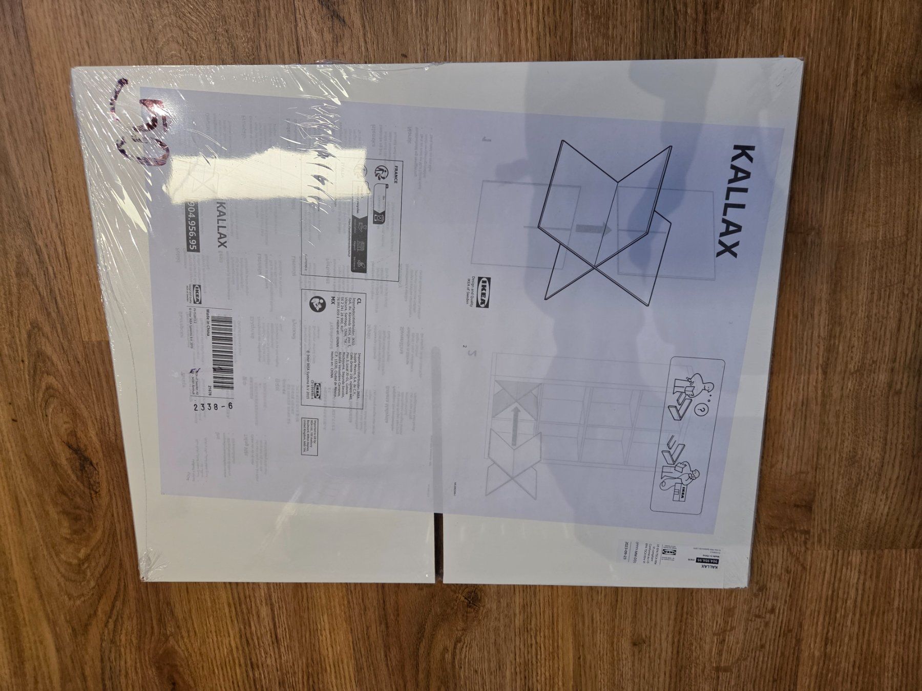 Ikea Scaffali: Ikea Kallax Einsatz mit Fach, X, weiss – Nuovo e nell'imballaggio originale da Heinrichswil venduto da frankie19860