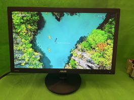 ASUS Monitor VS228HR schwarz guter gebrauchter Zustand