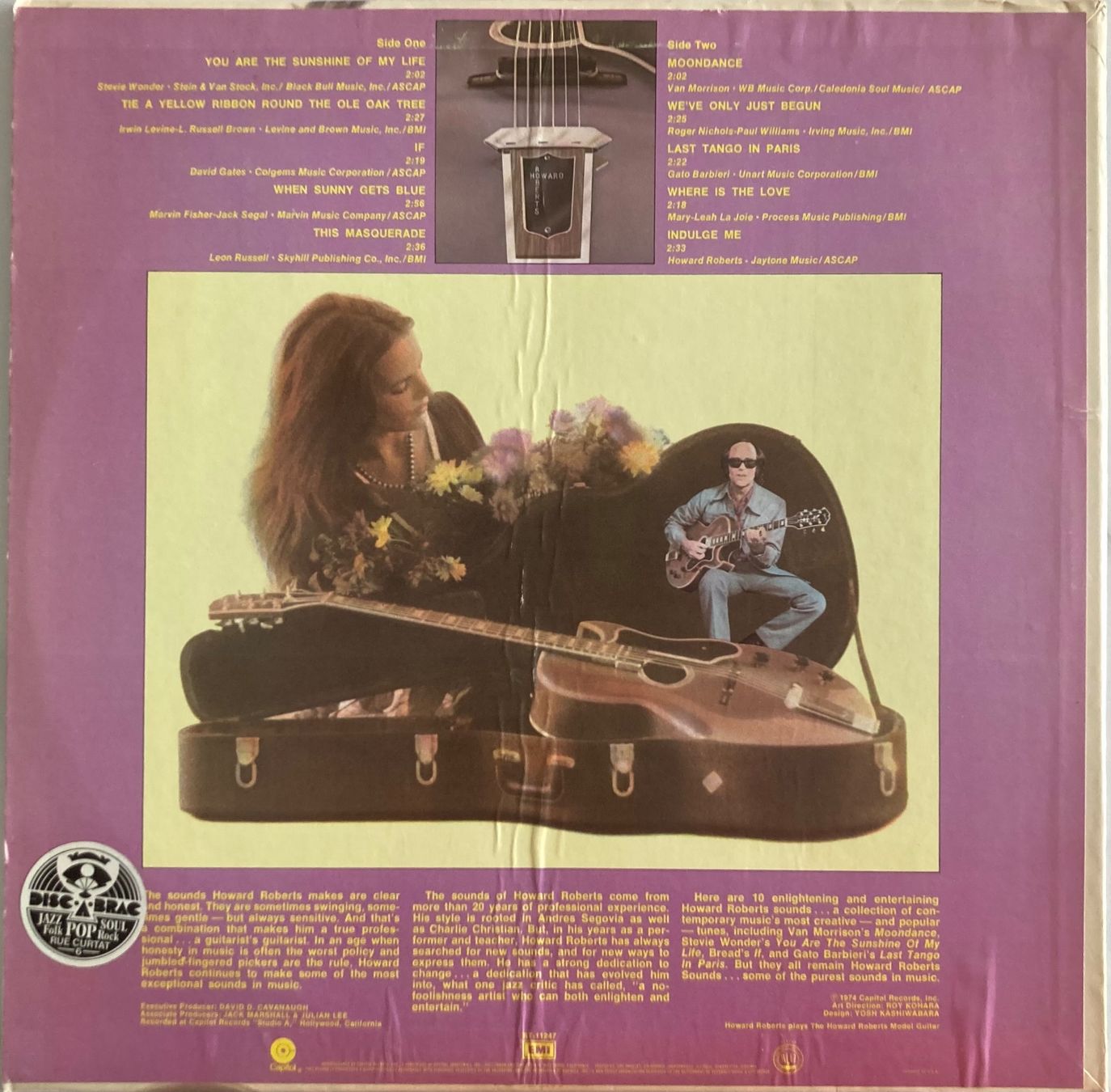 Schallplatten: HOWARD ROBERTS - SOUNDS – Gebraucht aus Poliez-Pittet von Newtown-Records 1