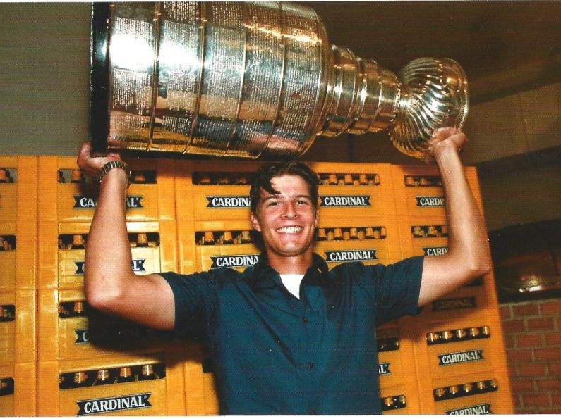 Cartoline postali: Photokarte / David Aebischer / Cardinal / Eishockey – Usato da St.Silvester venduto da Cenosillicaphobist 2