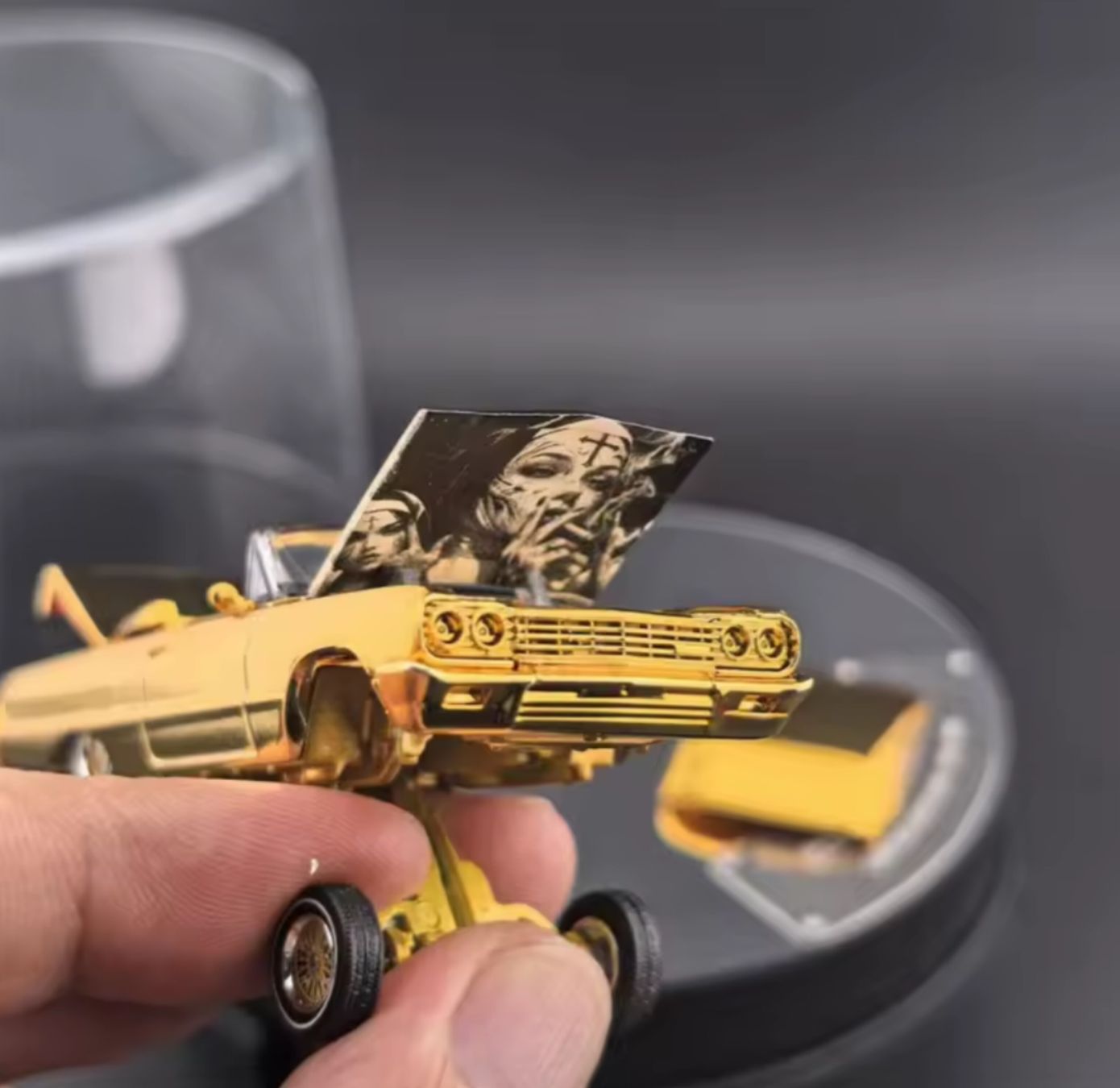 Hot Wheels Modellini d'auto: 1/64 Impala Lowrider Diecast – Nuovo e nell'imballaggio originale da Zürich venduto da DiecastDude 8