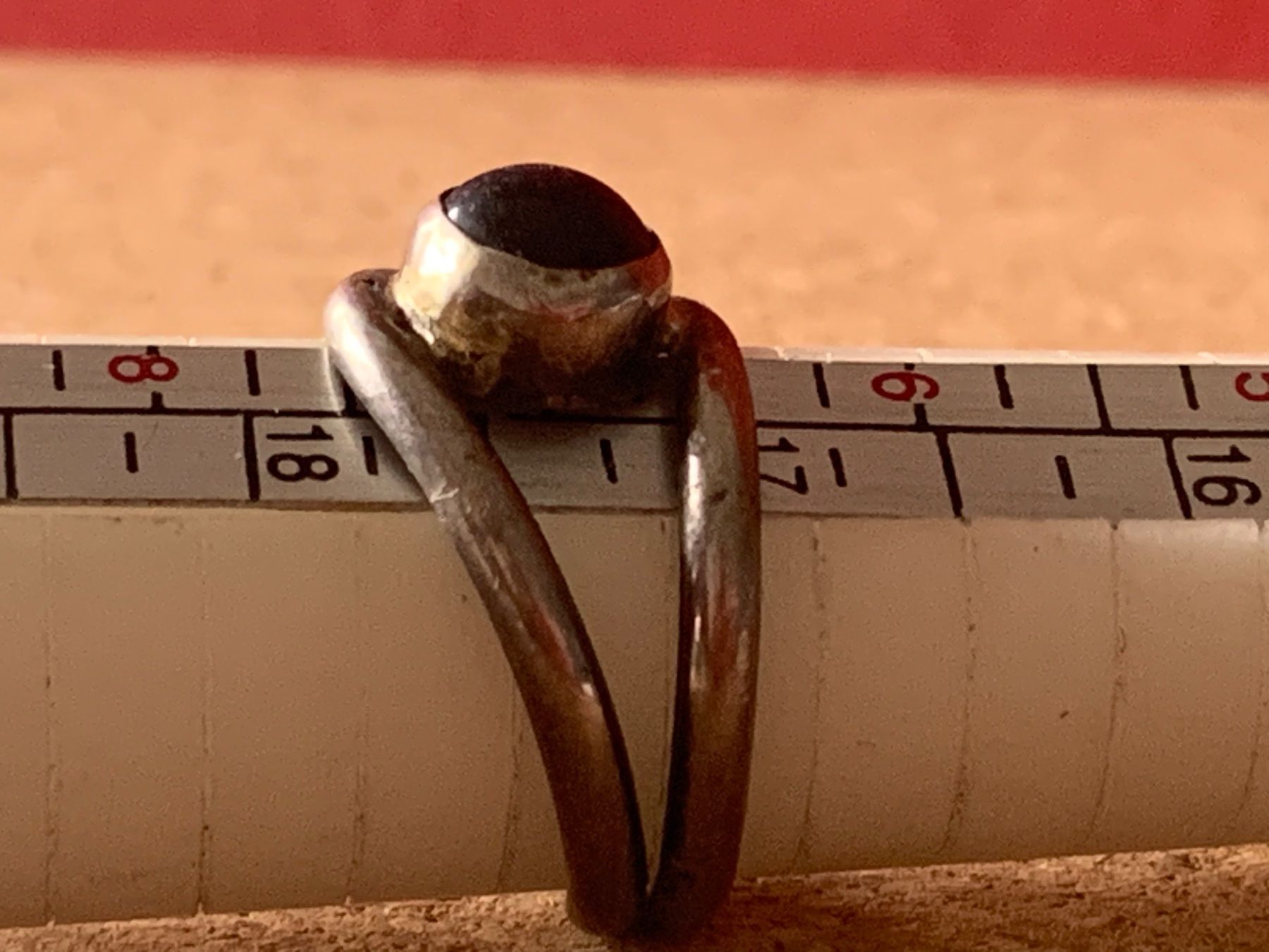 Anelli: Silberrring schwarze Kugel (54) – Usato da Dittingen venduto da Bellevista 6