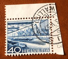 Nr.305 mit Stempel Technik und Landschaft 