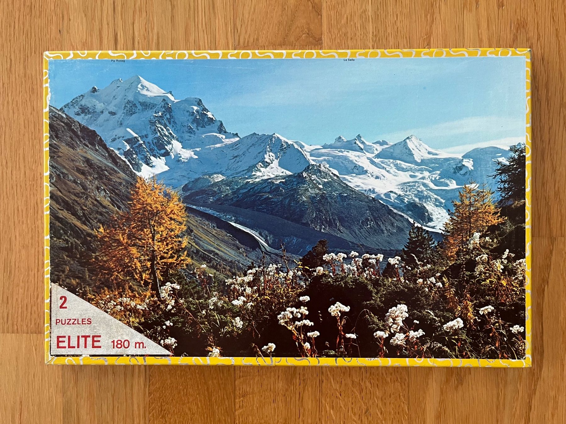 Puzzle: 2 Elite Puzzles 1970er Jahre Graubünden – Usato da Allschwil venduto da millefiori3