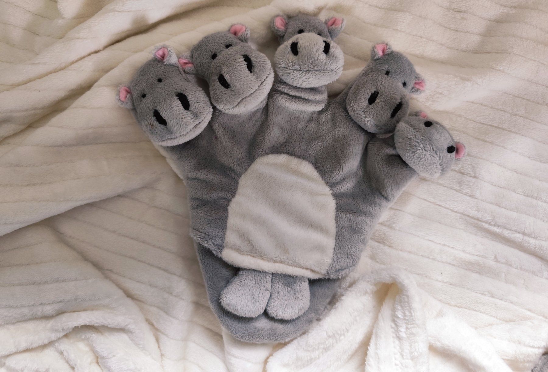 Giocattoli: Nilpferde Plüsch /Handwasch oder Handpuppe genommen werden! – Nuovo (secondo la descrizione) da Bettingen venduto da hamau2012