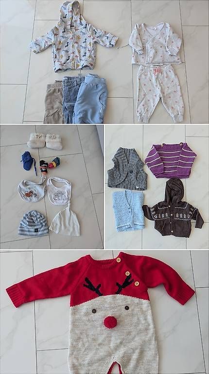 Lotti & Set di vestiti: 18teiliges Kleiderpaket Gr. 62, eher warm/Winter – Usato da Bremgarten AG venduto da piccola_stella
