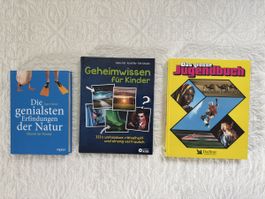 3 tolle Sachbücher für Kinder! Top Zustand!