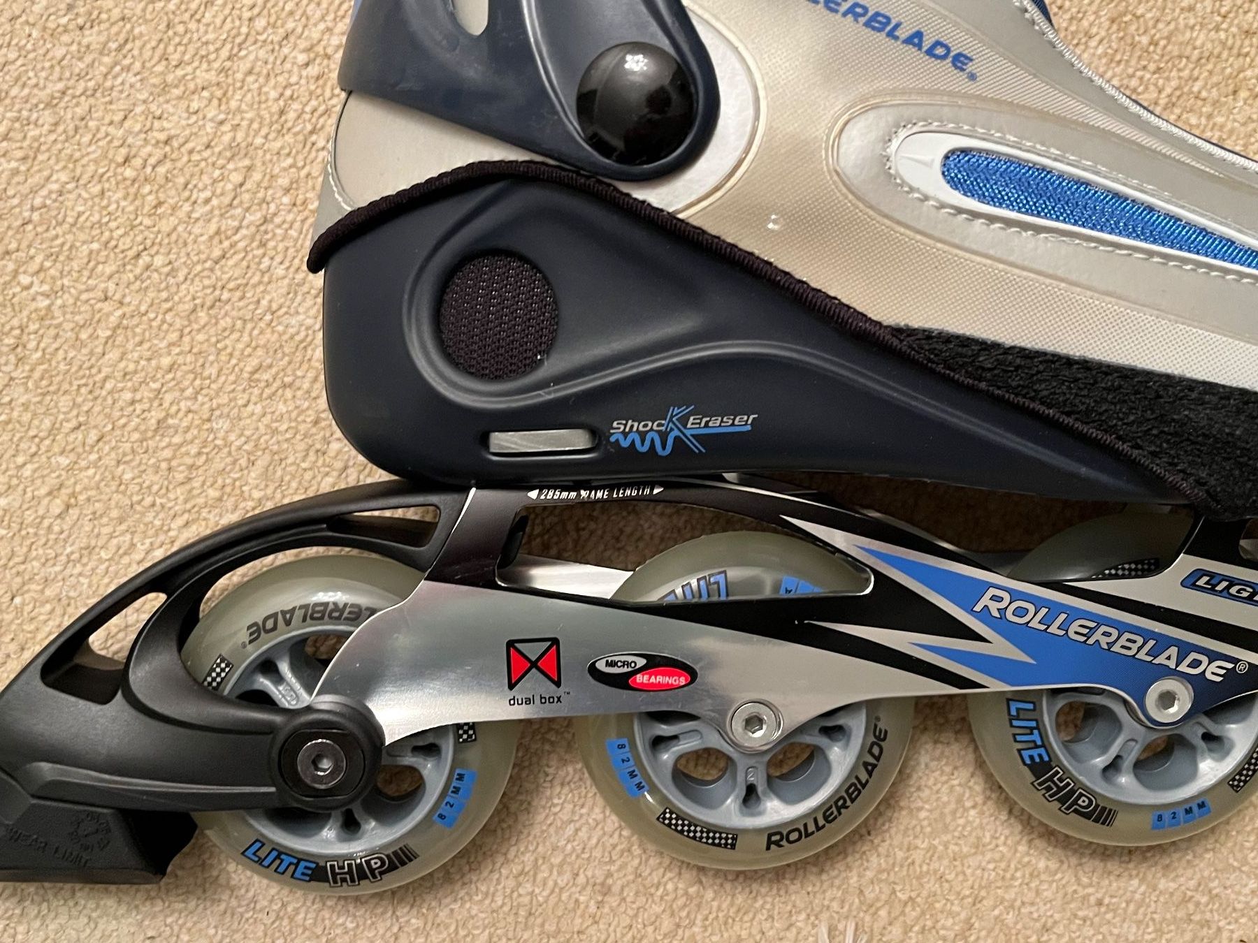 Pattini in linea & Pattini a rotelle: NEU Inlineskates Rollerblade, Lightning, Mdp26.0/EU40.5/UK7 – Nuovo e nell'imballaggio originale da Adliswil venduto da vette56 6