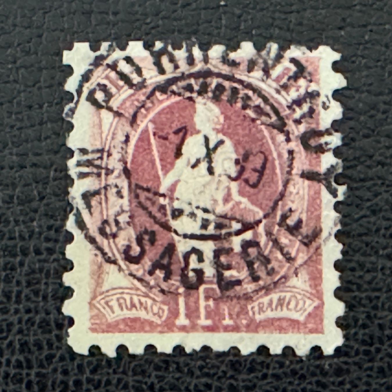 Tous les timbres: Stehende Helvetia 1889, 71B, gestempelt – D'occasion à Stallikon par HILDECH1