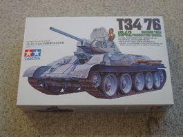Tamiya T34/76 1942, 1:35, mit zusätzlicher Kabelfernlenkung