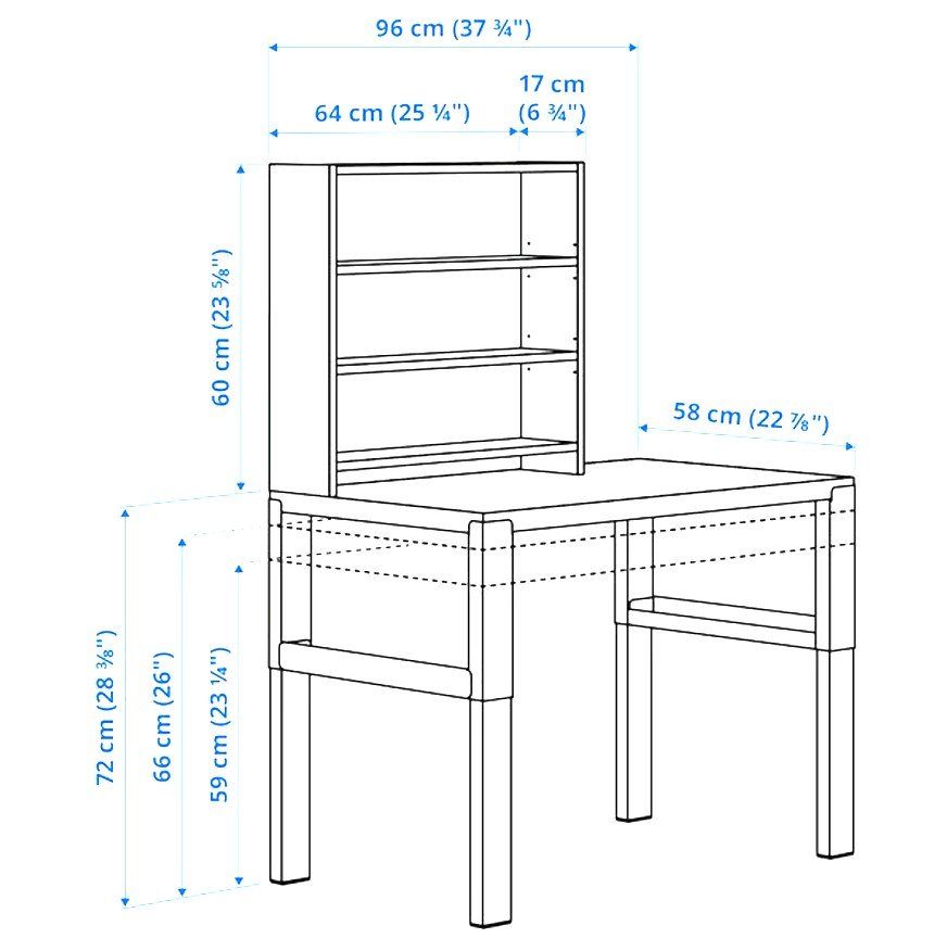 Ikea Schreibtische: IKEA Påhl Kinderschreibtisch – Gebraucht aus Niederweningen von AltairXXX 2