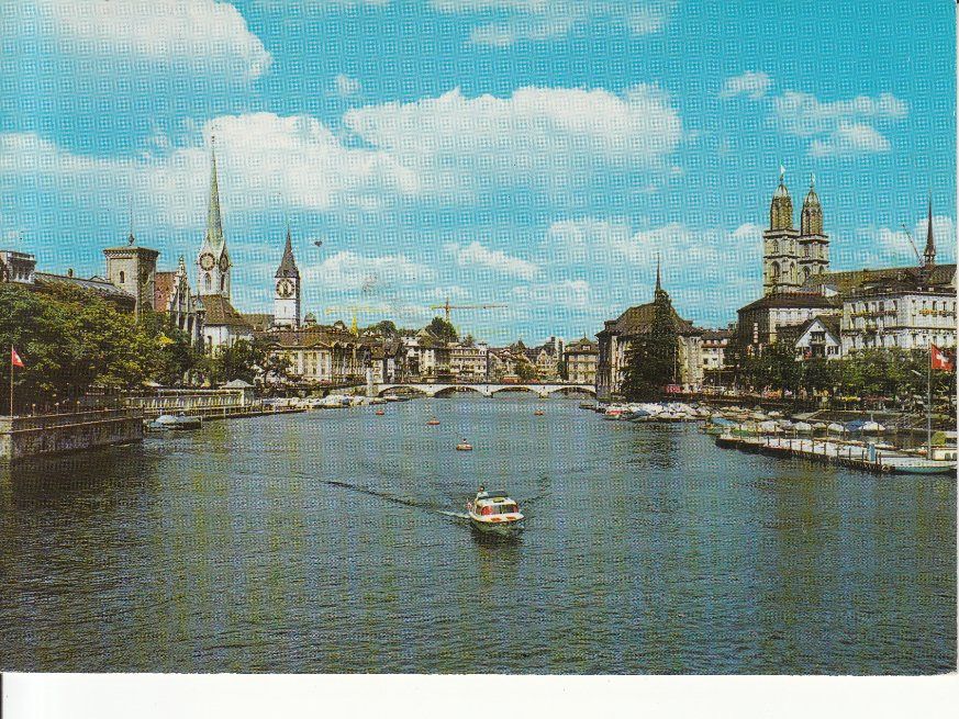 Cartoline postali: Zürich ca. 1970 – Usato da Bürglen TG venduto da StampGraf