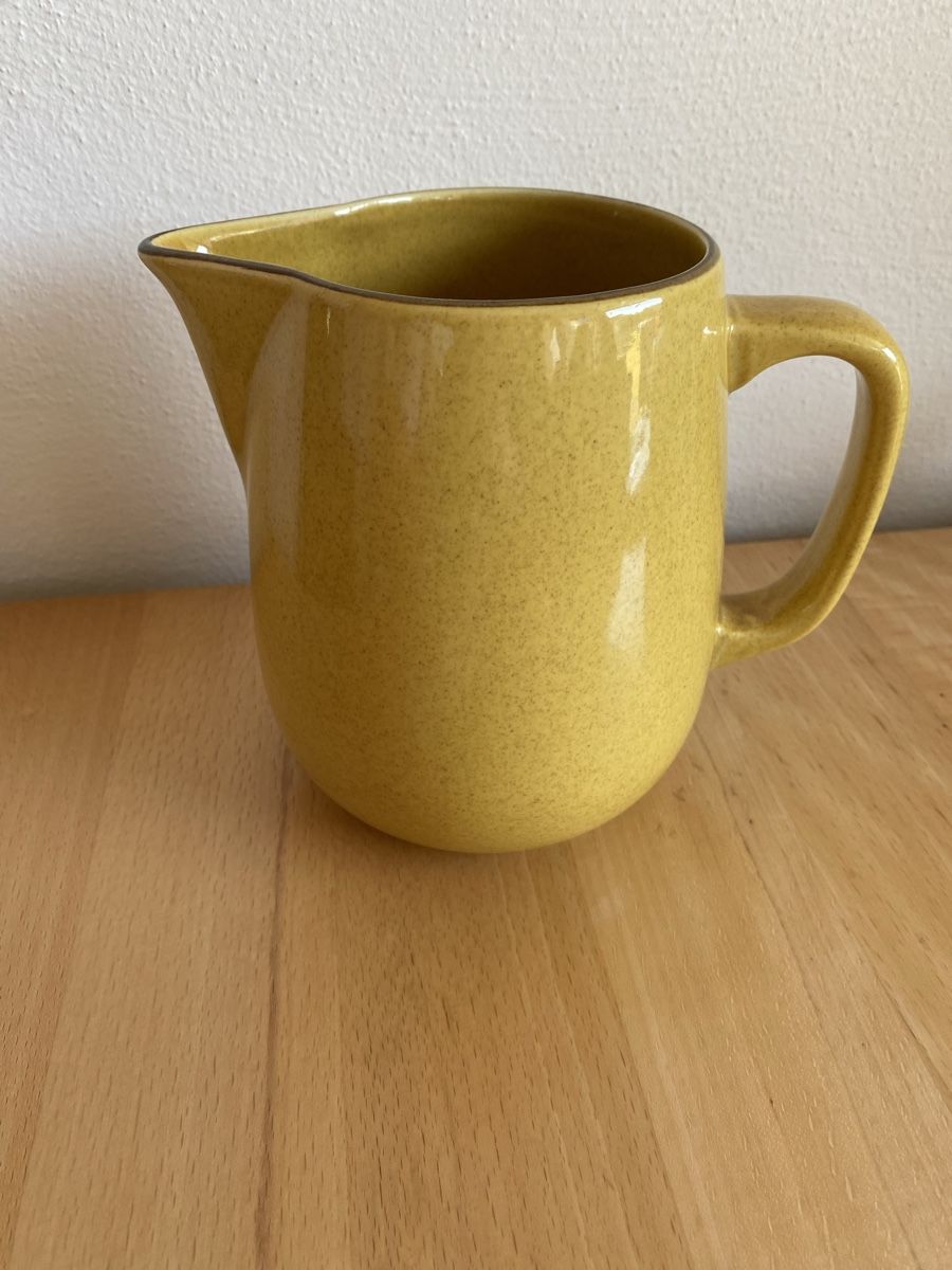 Rössler Karaffen: Rössler Krug Senfgelb 1 Liter – Gebraucht aus Schwarzenburg von Michellu 1