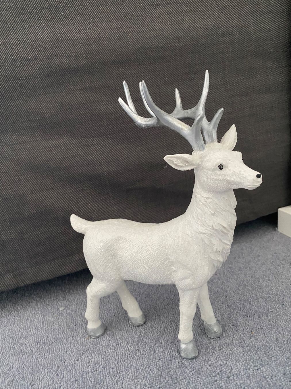 Tutte le decorazioni: Herziger Deko Hirsch Winter mit Glitzer – Usato da Trachslau venduto da M_Schmid81