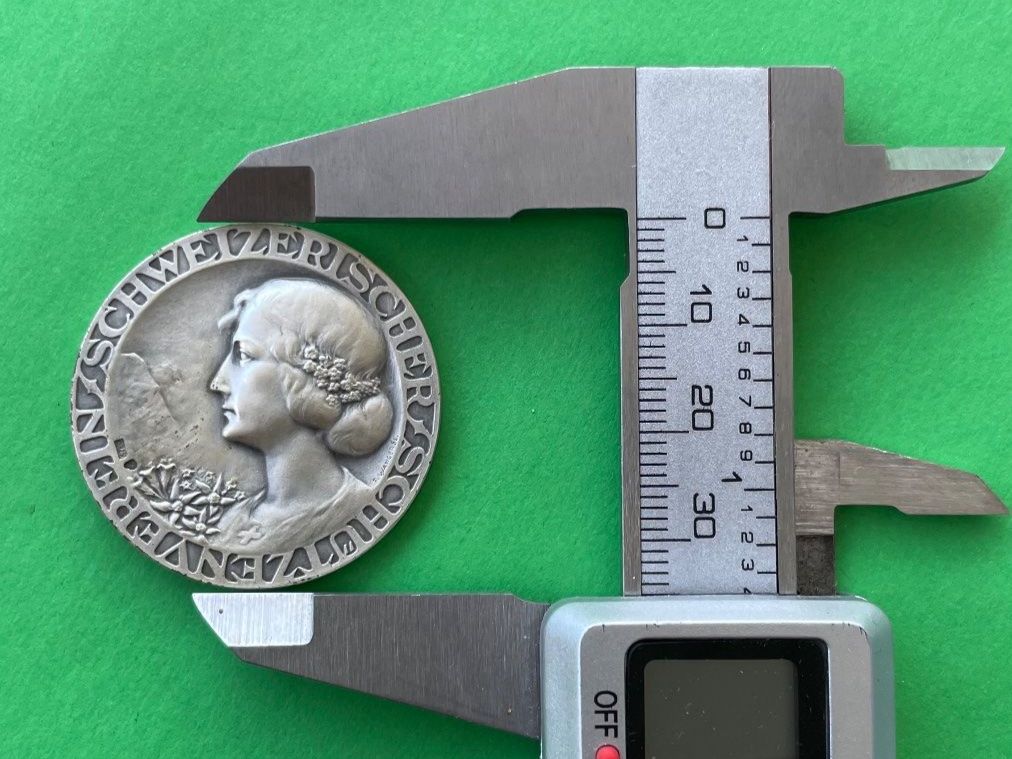 Medaglie: Schweizerische Schuetzenmedaille, Silber 925 – Usato da Bremgarten AG venduto da Schussi 4