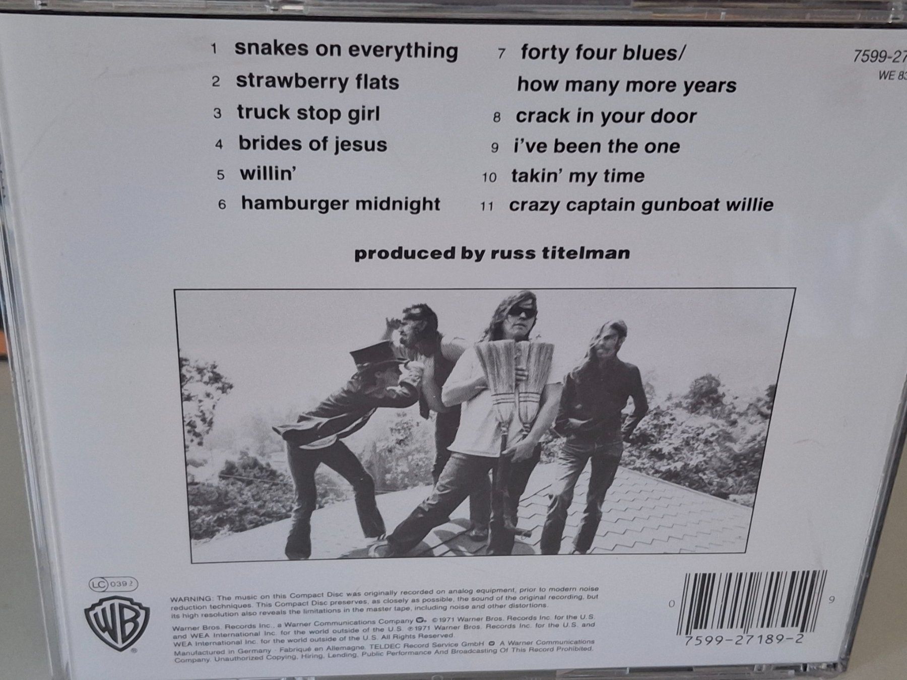 CD: CD Little Feat - Little Feat – Usato da Aarberg venduto da Jackup1 1