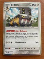 Pokemon Bollterus Holo (Versand gratis)