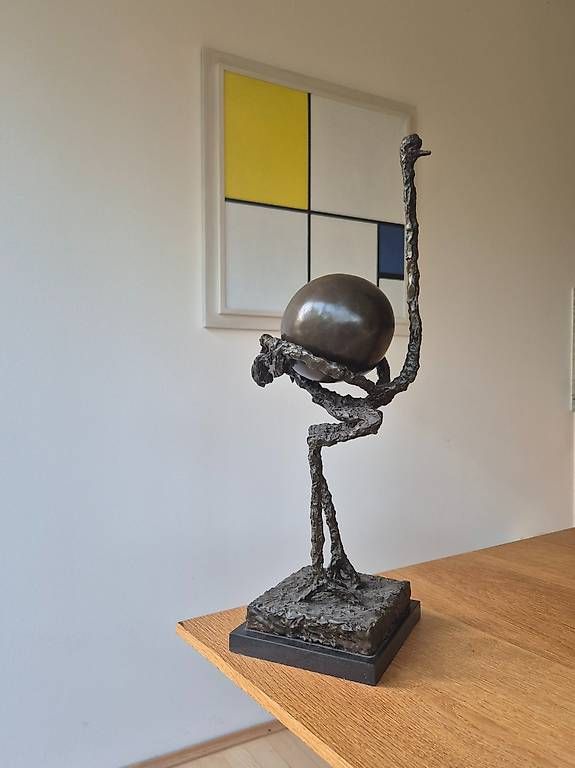Skulpturen & Statuen: Bronzeskulptur "Der Strauss" – Gebraucht aus Basel von phg_v7vq 1