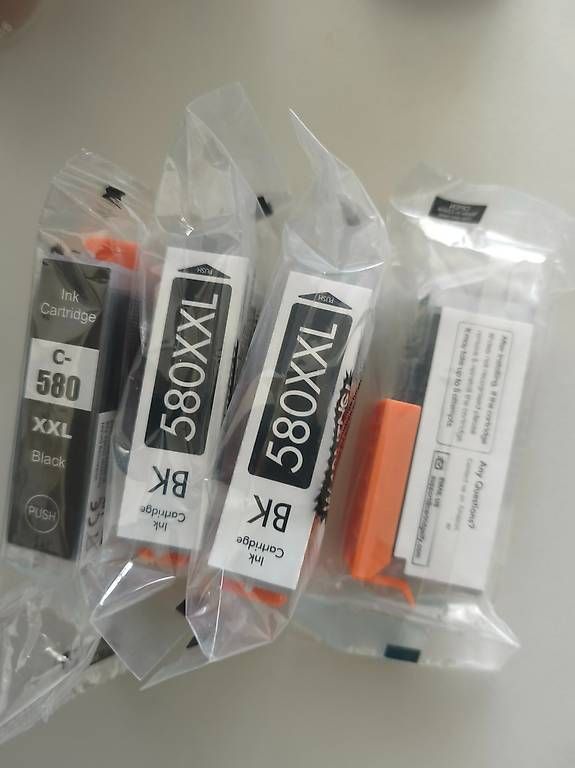 Cartucce per stampanti & toner: Tintentpatronen Canon 580xxl – Usato da Altnau venduto da svenia61 1